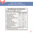 Combo Bolo de Caneca Cenoura com Chocolate + Brigadeiro