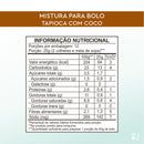 Mistura para Bolo Tapioca com Coco MyDream - Sem glúten e sem lactose